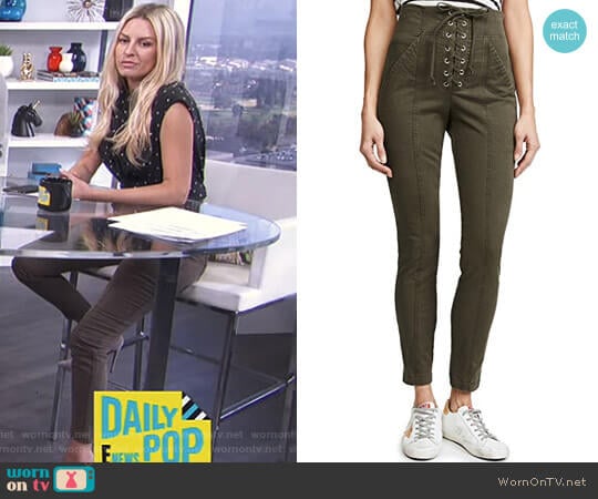 'Kyle' Pants by ALC worn by Morgan Stewart on E! News