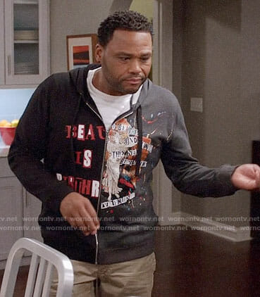 Andre’s beauty graphic Hoodie on Black-ish