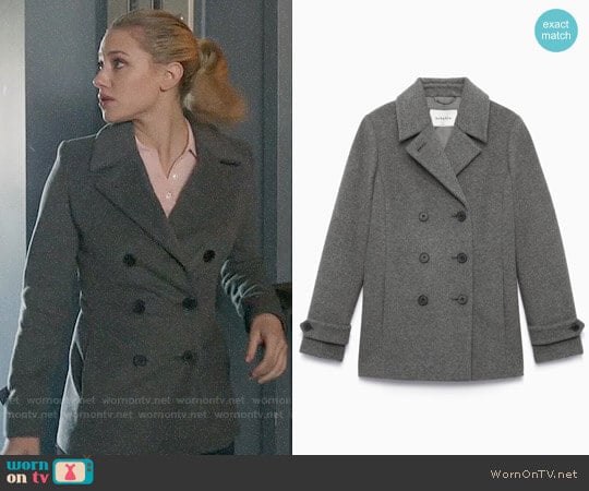 Babaton Tarquin Coat worn by Betty Cooper (Lili Reinhart) on Riverdale