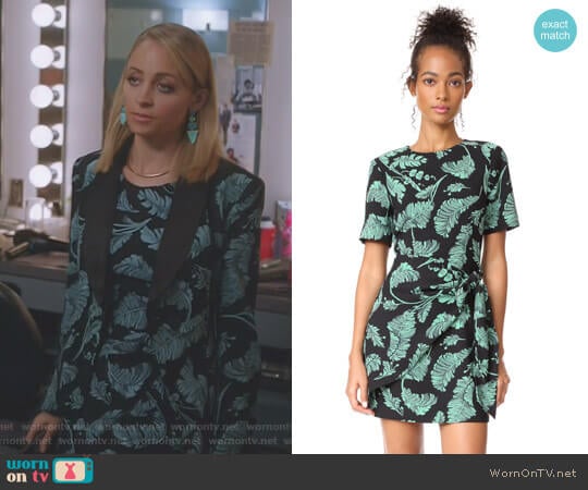 'Bia' Dress by Cinq a Sept worn by Portia Scott-Griffith (Nicole Richie) on Great News