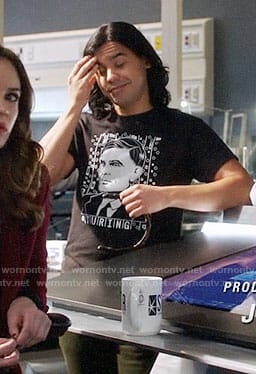 Cisco's Alan Turing t-shirt on The Flash