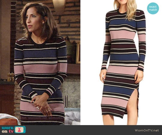 Cupcakes and Cashmere Barrow Dress worn by Lily Winters (Christel Khalil) on The Young and the Restless