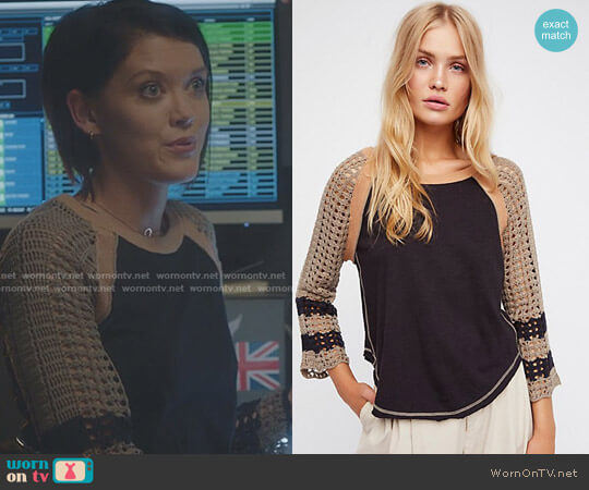 Finders Keepers Tee by Free People worn by Sage (Hayley Lovitt) on The Gifted