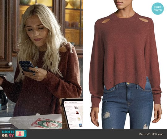 Etoile Isabel Marant Kelia Sweater worn by Maddie Jaymes (Lennon Stella) on Nashville