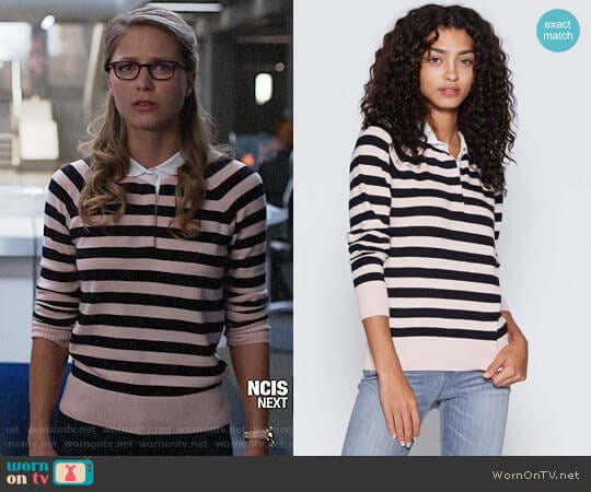 Joie Gabbe Sweater worn by Kara Danvers (Melissa Benoist) on Supergirl