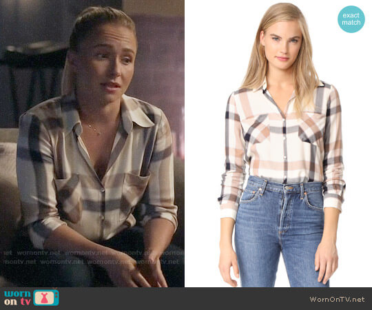 L'Agence Jacqueline Blouse worn by Juliette Barnes (Hayden Panettiere) on Nashville