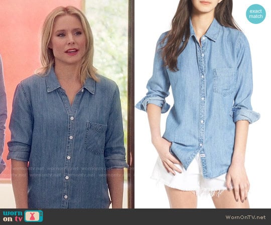 Rails Ingrid Shirt worn by Eleanor Shellstrop (Kristen Bell) on The Good Place