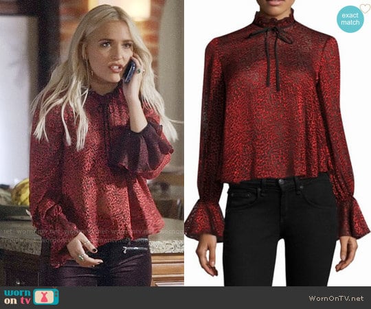 Saloni Tyler Blouse worn by Maddie Jaymes (Lennon Stella) on Nashville