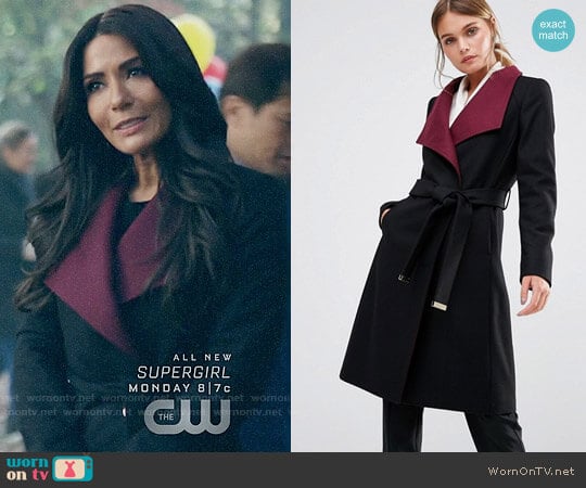 Ted Baker Afina Coat worn by Hermione Lodge (Marisol Nichols) on Riverdale