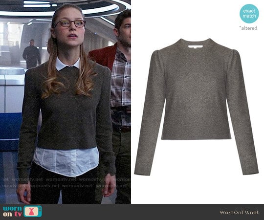 Veronica Beard Jensen Sweater worn by Kara Danvers (Melissa Benoist) on Supergirl