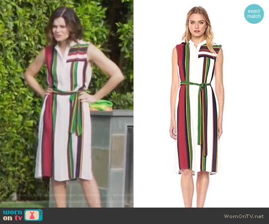 Madalyn Dress by BCBGMAXAZRIA worn by Heather Hughes (Betsy Brandt) on Life in Pieces