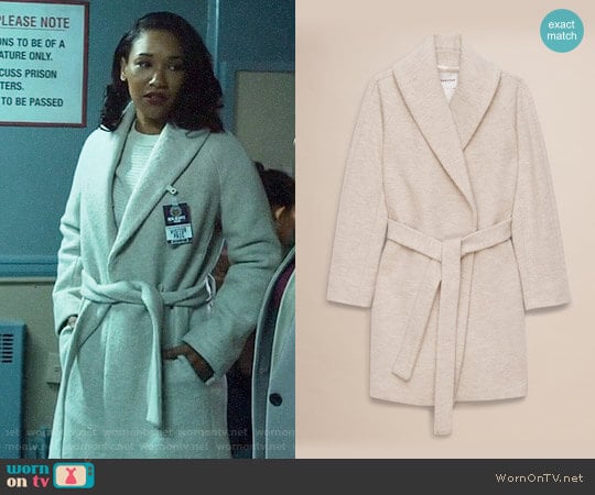 Babaton Manteau Sian Coat worn by Iris West (Candice Patton) on The Flash