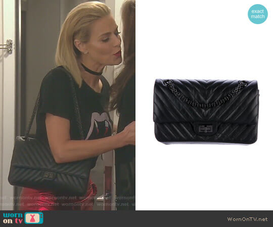 Reissue 227 Flap Bag by Chanel worn by Dorit Kemsley  on The Real Housewives of Beverly Hills