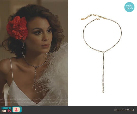 'Bondy' Necklace by Lionette NY worn by Cristal Flores (Nathalie Kelley) on Dynasty