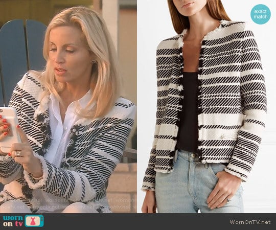 'Zlata' Jacket by Iro worn by Camille Grammer on The Real Housewives of Beverly Hills