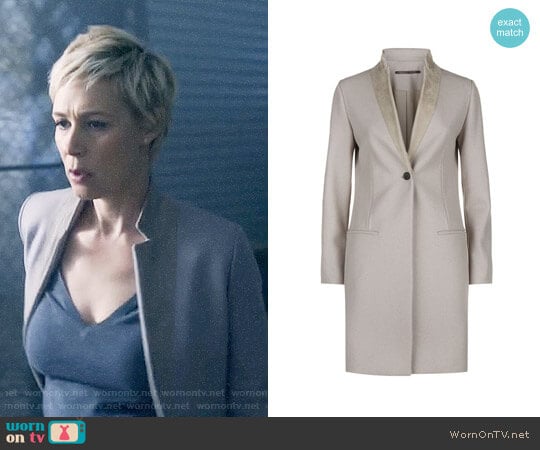 All Saints Leni Coat worn by Bonnie Winterbottom (Liza Weil) on How to Get Away with Murder