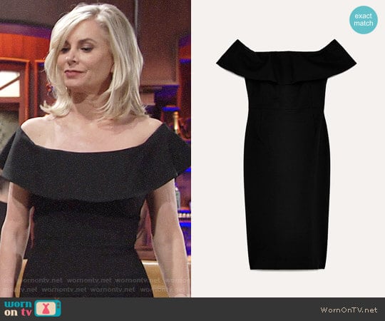 Babaton Ruslan Dress worn by Ashley Abbott (Eileen Davidson) on The Young and the Restless