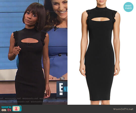 Bewitched Cutout Body-Con Dress by Bailey 44 worn by Zuri Hall  on E! News