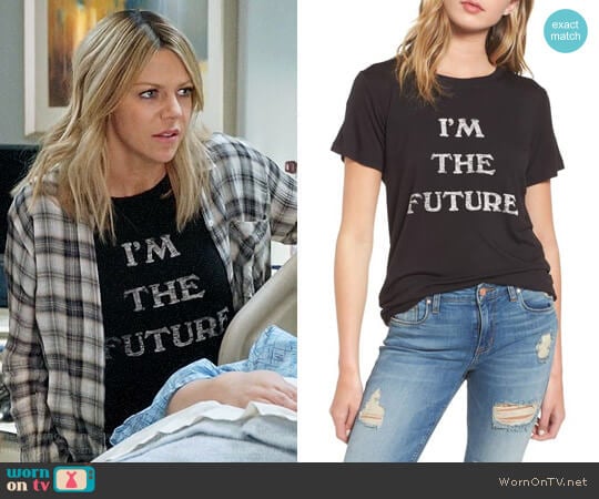 Daydreamer I'm the Future Graphic Tee worn by Mackenzie Murphy (Kaitlin Olson) on The Mick