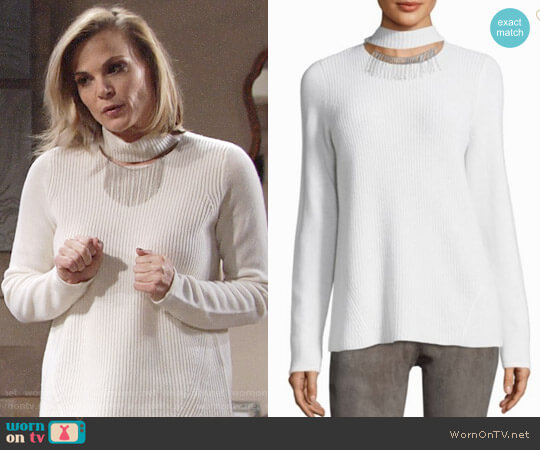 Elie Tahari Oz Sweater worn by Phyllis Newman (Gina Tognoni) on The Young and the Restless