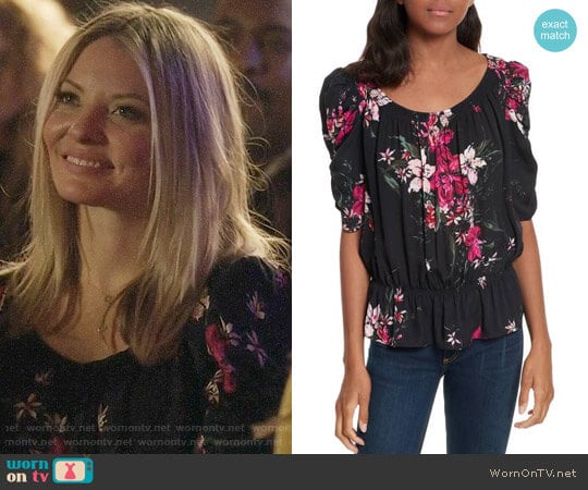 Joie Kennon Top worn by Jessie Caine (Kaitlin Doubleday) on Nashville