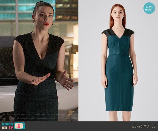 Judith & Charles Atlas Dress worn by Lena Luthor (Katie McGrath) on Supergirl