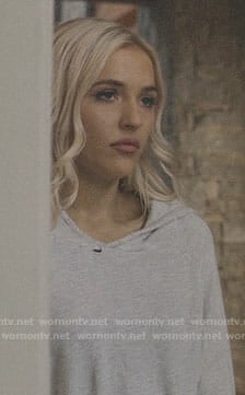 Maddie's grey hoodie on Nashville