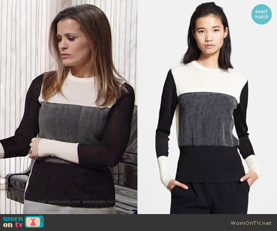 Rag & Bone Marissa Sweater worn by Chelsea Lawson (Melissa Claire Egan) on The Young & the Restless