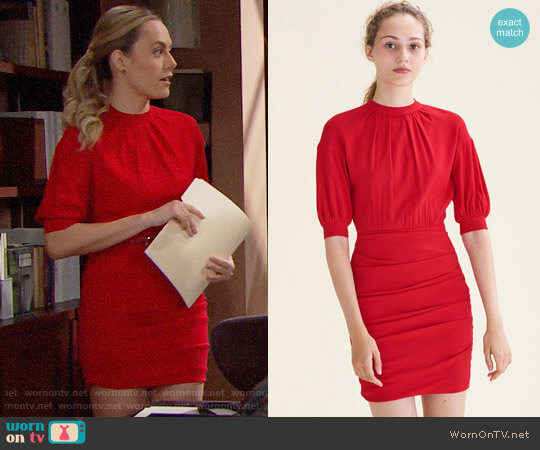 Maje Roxia Dress worn by Hope Logan (Annika Noelle) on The Bold and the Beautiful