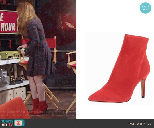 Steve Madden Logic Ankle Boots worn by Mariah Copeland (Camryn Grimes) on The Young and the Restless