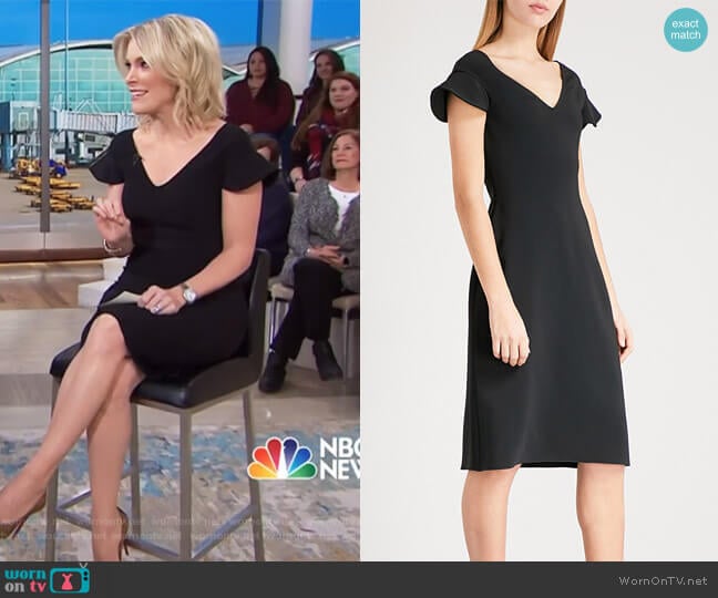 Marisa crepe dress by Antonio Berardi worn by Megyn Kelly on Today