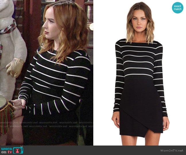 Bailey 44 Manic Depressive Dress worn by Mariah Copeland (Camryn Grimes) on The Young and the Restless