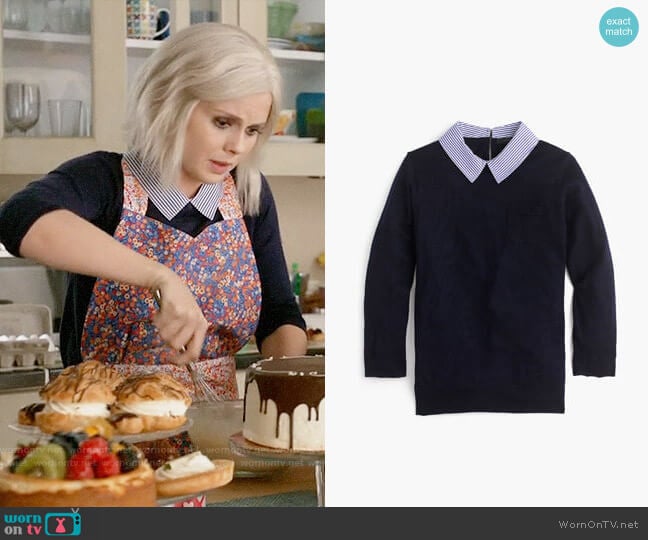 J. Crew Collared Tippi Sweater worn by Liv Moore (Rose McIver) on iZombie