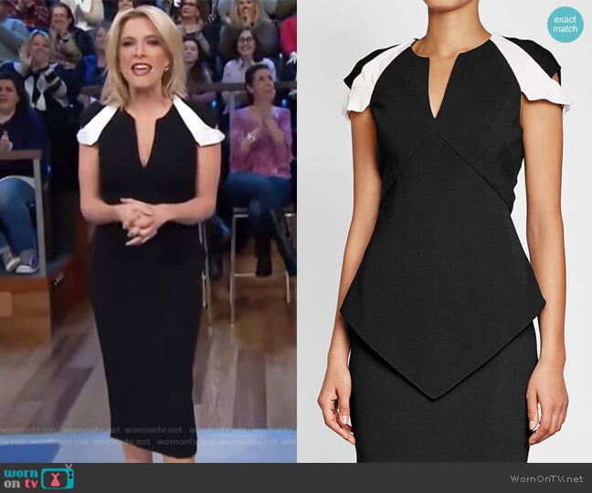 Tailored Dress by Roland Mouret worn by Megyn Kelly on Today