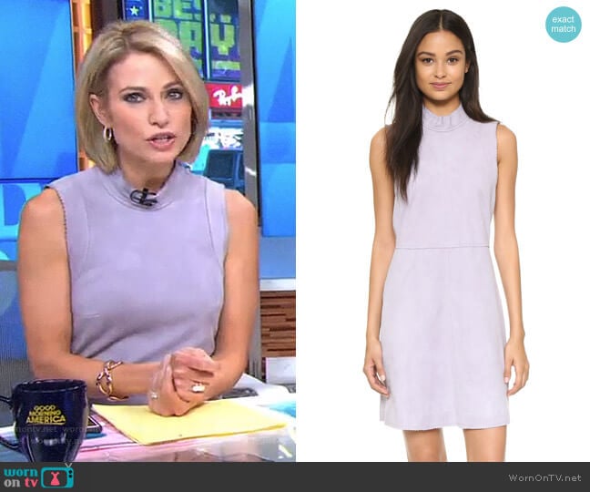 'Cardamon' Dress by Rebecca Minkoff worn by Amy Robach on Good Morning America