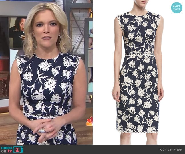 Lillie Floral-Print Dress by Sachin & Babi worn by Megyn Kelly on Today