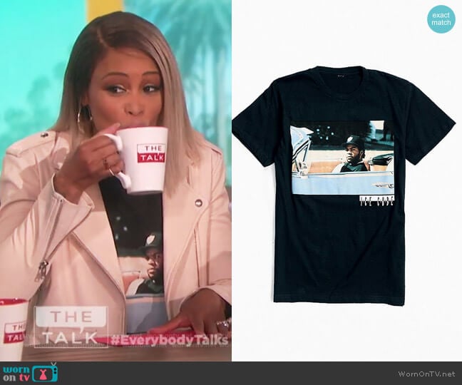 Ice Cube Impala Tee by Urban Outfitters worn by Eve on The Talk