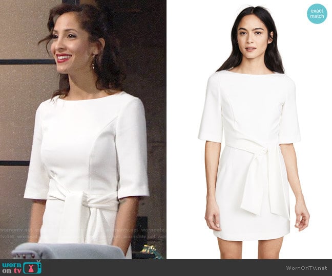 Alice + Olivia Virgil Dress worn by Lily Winters (Christel Khalil) on The Young and the Restless