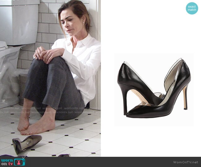 Bcbgeneration Tricky Pumps worn by Victoria Newman (Amelia Heinle) on The Young and the Restless