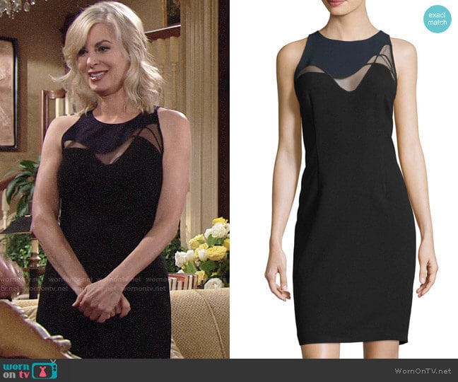 Elie Tahari Colby Dress worn by Ashley Abbott (Eileen Davidson) on The Young and the Restless