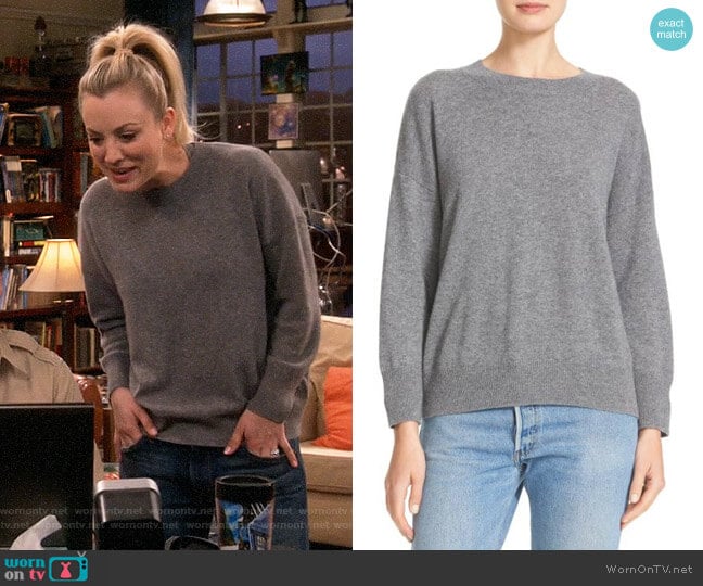 Equipment Melanie Sweater worn by Penny Hofstadter (Kaley Cuoco) on The Big Bang Theory