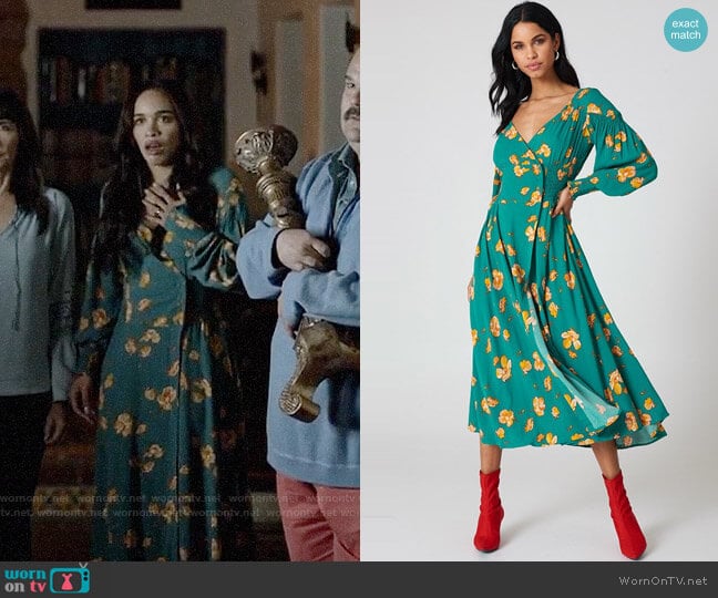 Free People So Sweetly Midi Dress worn by Erica Dundee (Cleopatra Coleman) on Last Man On Earth