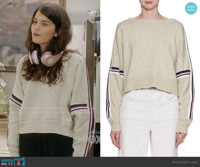 Kao Sweater by Isabel Marant Etoile worn by Sabrina Pemberton (Sofia Black D'Elia) on The Mick