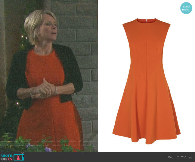 Panelled A-Line Dress by Karen Millen worn by Kayla Brady (Mary Beth Evans) on Days of our Lives