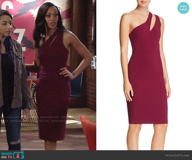 Likely Allison Dress worn by Hilary Curtis (Mishael Morgan) on The Young and the Restless