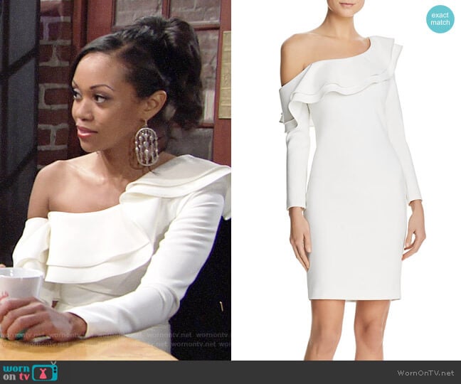 Likely Georgina Dress worn by Hilary Curtis (Mishael Morgan) on The Young and the Restless