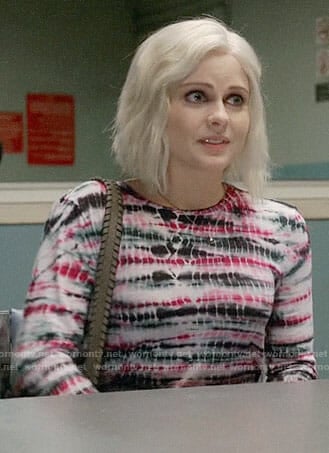 Liv’s pink tie-dye top on iZombie