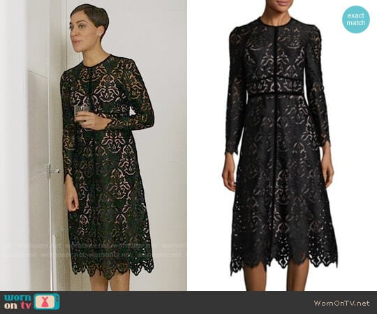 LK Bennett Elouise Dress worn by Lucca Quinn (Cush Jumbo) on The Good Fight