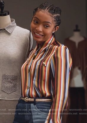 Zoey Johnson Fashion on Grown-ish | Yara Shahidi | WornOnTV.net