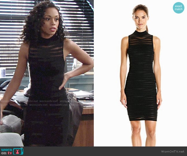 Parker Gemma Dress worn by Hilary Curtis (Mishael Morgan) on The Young and the Restless